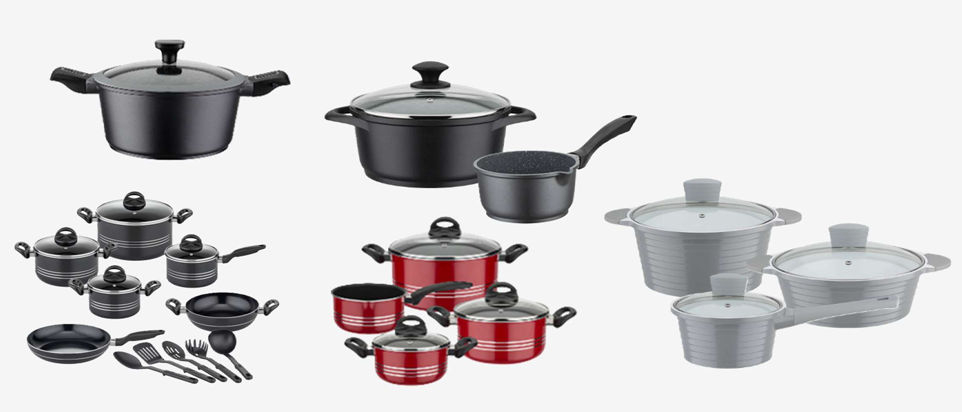 GSW Topfserien und Topfsets Aluminium