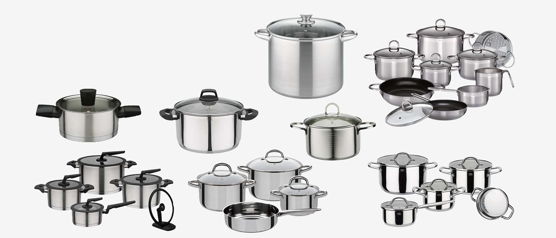 GSW Topfserien und Topfsets Edelstahl